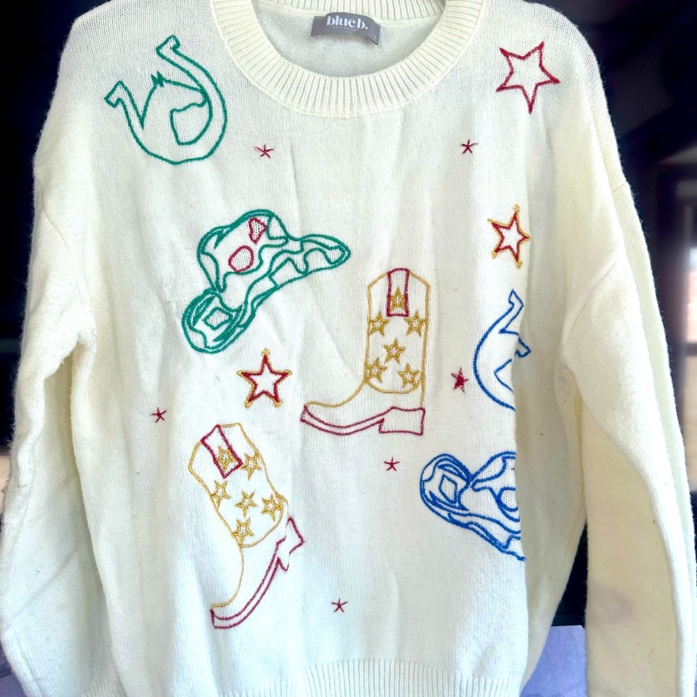 Western sweater